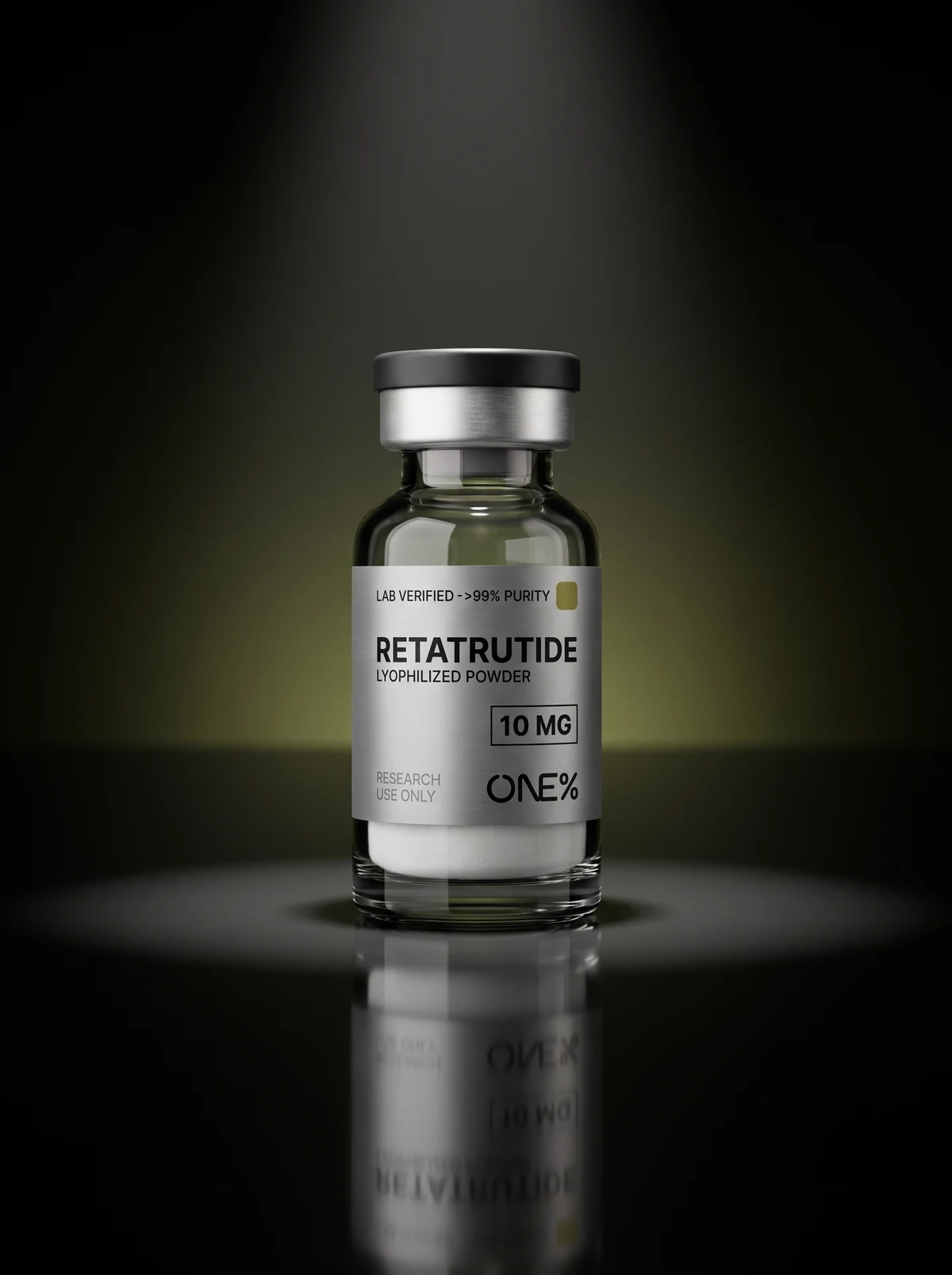 A ONE% vial