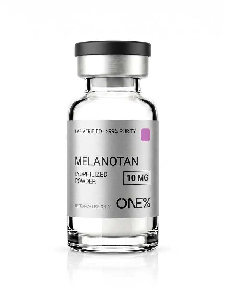 Melanotan research vial